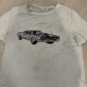 White car t-shirt